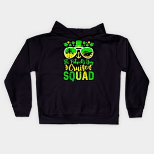 St Patrick's Day Cruise Squad Kids Hoodie